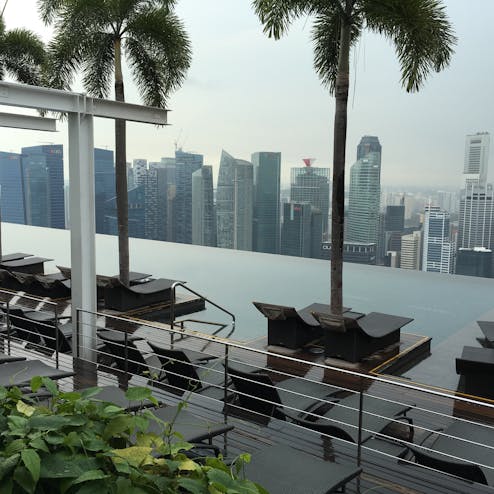 マリーナベイサンズ・インフィニティプール