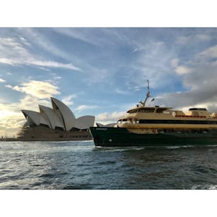 2019年3月22日 #シドニー
船上からみるオペラハウス ☻