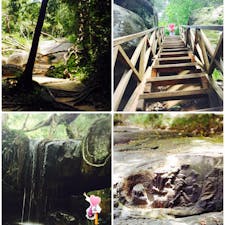 クパールスピアン/カンボジア
2018年6月
ゆっくりペースで山道を登ること30分
水中遺跡
まだ水量が少ない時期