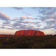 2019年3月22日 #ウルル #オーストラリア
夕焼けで赤くなったエアーズロック ☻