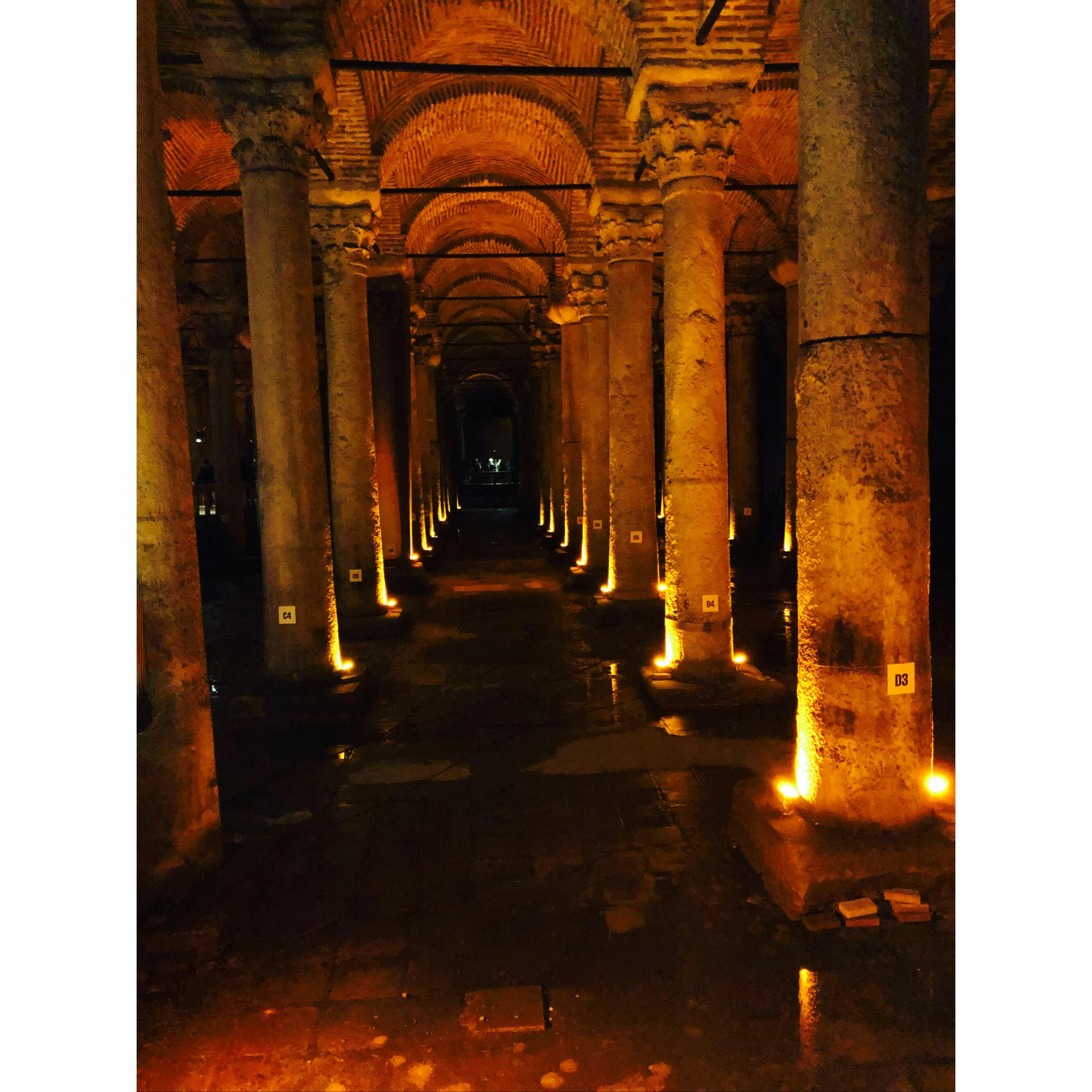 地下宮殿 Yerebatan Sarnici の投稿写真 感想 みどころ トルコ イスタンブール 地下 トリップノート