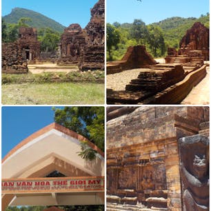 ミーソン遺跡 /ベトナム
ホイアンからの半日バスツアー
ガイドさんの説明も分かりやすくて楽しかった。
日陰は殆ど無いので熱中症対策を！
駐車場にトイレ、売店あります。