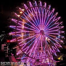 すすきのの商業施設「ノルベサ」にある「観覧車ノリア」。ビルの屋上にある観覧車で、地上78メートルの高さから繁華街すすきのを見下ろす空中散歩が楽しめます🎡