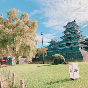 #松本城#観光

とても天気がよく、綺麗に撮れました☆