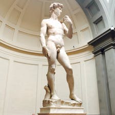 #フィレンツェ #アカデミア美術館 #ダヴィデ像 #ミケランジェロ