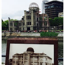 原爆ドーム前
平成最後の日。本当にたくさんの人が来て平和を願っていました。