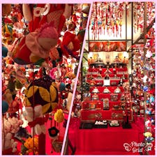 マリオットアソシア名古屋にて。

吊るし飾りが沢山飾ってあります🎎
3月3日までです。