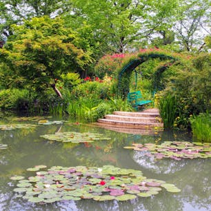 モネの庭はまさにモネの絵の世界そのものでした。