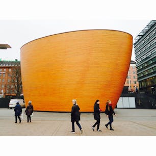 Kampin Kappeli カンピ礼拝堂 Helsinki ヘルシンキ Finland フィンランド