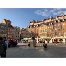 ワルシャワ の旧市街広場