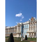 ロシア - エカテリーナ宮殿 w/うさぎ雲