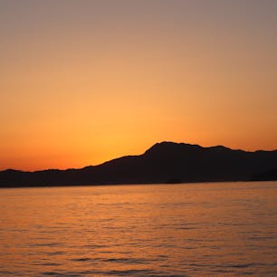 2019.5.22
夕呉クルーズ
18:45出航
船上から見た夕暮