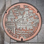 大阪堺市 マンホール
南蛮船⚓︎と灯台