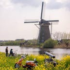 オランダ・キンデルダイクの風車村