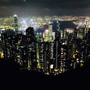 香港の夜景きれいだったー☆