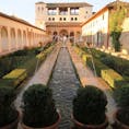 Generalife ヘネラリフェ Granada グラナダ Spain スペイン World Heritage Site 世界遺産
アルハンブラ宮殿に隣接した王族の離宮も装飾たくさんだけど、ちょっと肩の力が抜ける雰囲気