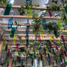 タカシマヤ ゲートタワーモールの風鈴涼しげでした。