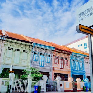 クーン・セン・ロード
シンガポールの街から少し外れたカトン地区にあるプラナカン様式の建物。
実際に住居となっているので、ここではお静かに。。そして、邪魔にならないように。