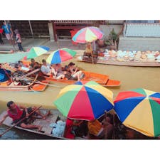 水上マーケット@バンコク タイ