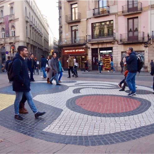 ミロのモザイク床