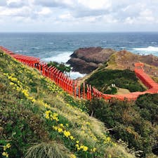 元乃隅稲成神社(現在は元乃隅神社に改名)です。