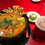 松山空港の大心で食べました。