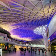 ハリーポッターの駅
天井キレイ～✨