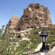 カッパドキアのウチヒサール城
頂上からはカッパドキアが一望出来る絶景ポイントです