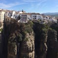 崖の上に広がる白い街「ロンダ」
スペインでいちばん好きな場所。
