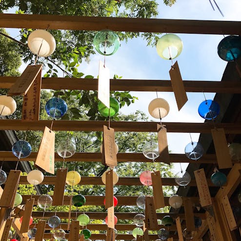 川越氷川神社 縁結び風鈴