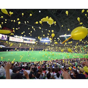 ヤフオクドーム
ジェット風船良いけど
ちょっと汚い😂🎈