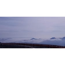 北海道 星野リゾートトマムから見た雲海 見れる確率は40パーセント