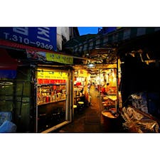 南大門市場のこのぐちゃぐちゃ感がたまらない