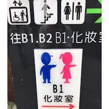 台湾のトイレ案内。可愛いですね。