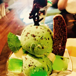 京都西陣 1001カフェ
チョコミントで有名