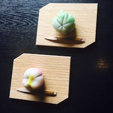 金沢で食べた和菓子☆お抹茶といただきました✨