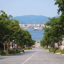 坂の街、函館に行きました。
海鮮も美味しくて街も綺麗で人も少なくて良い街です！