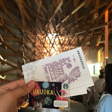 太宰府にあるスターバックス
隈研吾氏のデザインで、とても素敵