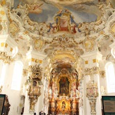 ドイツ🇩🇪ヴィース教会
世界遺産⍢