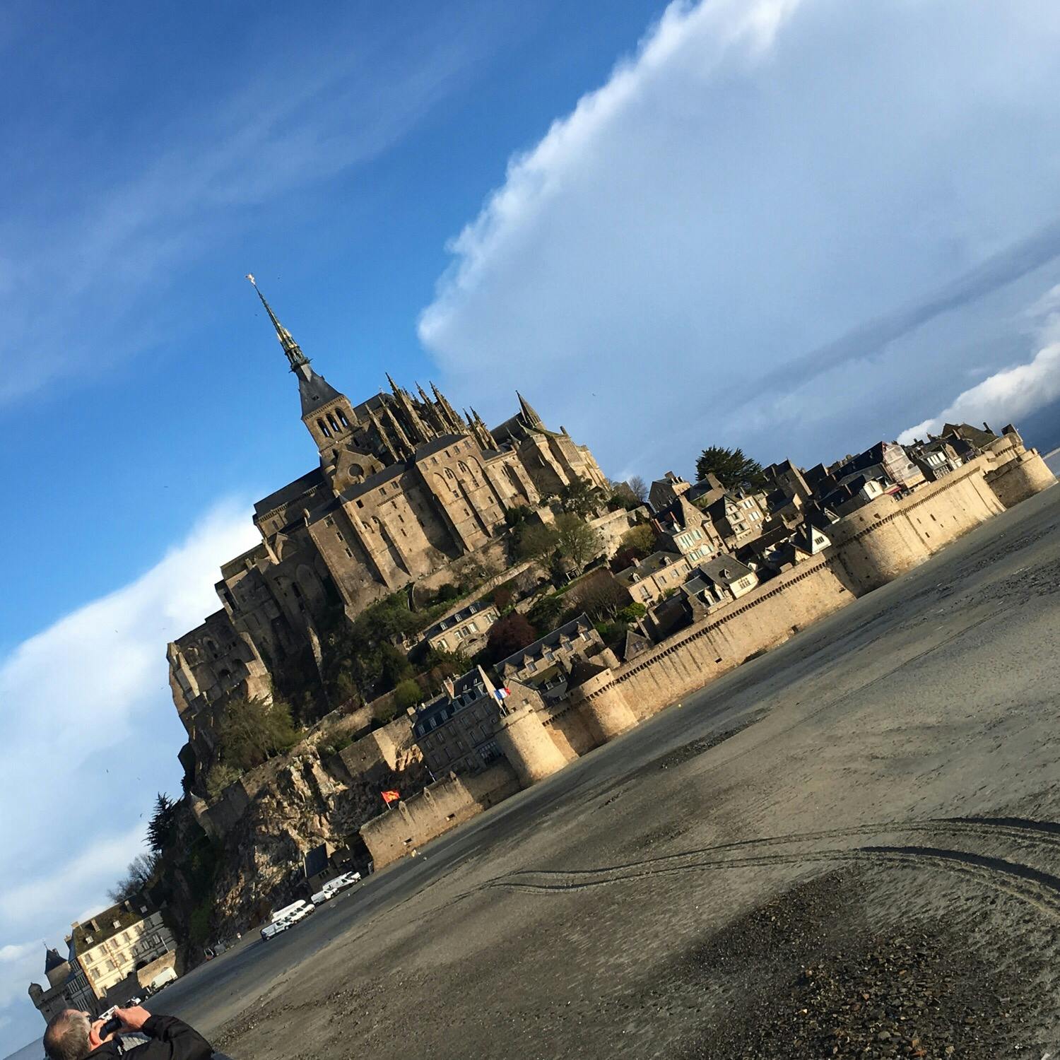モンサンミッシェル Mont Saint Michel の投稿写真 感想 みどころ モンサンミッシェル 超天気良い トリップノート
