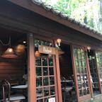 軽井沢ではあんずジャムのロシアンティーのセットで休憩しました。