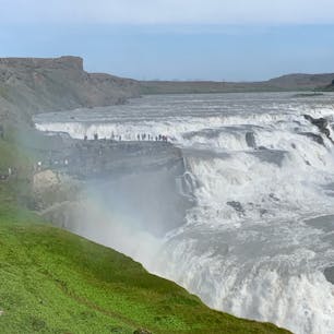 グトルフォスの滝
アイスランド