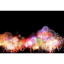 2013年の長岡花火
（撮り方は特殊だけど）
一番前の桟敷席から鑑賞！