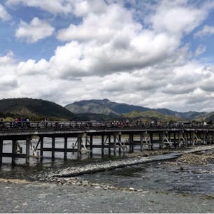 #渡月橋 #嵐山 #京都
2018年3月

映画観たばっかりでコナンばっかり思い出してた👓