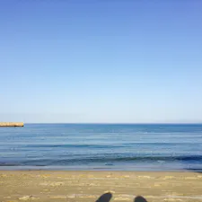 淡路島の大浜海岸で休憩🐬