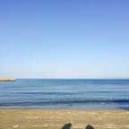 淡路島の大浜海岸で休憩🐬