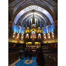 カナダ モントリオールのノートルダム大聖堂✨