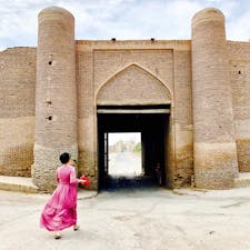 #ヒヴァ
城壁の町