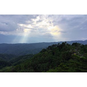山梨県昇仙峡ロープウェイ山頂
