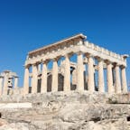 エーゲ海
エギナ島
アフェア神殿
  紀元前5世紀頃、石灰岩で建てられたドーリス式神殿。保存状態も良く素晴らしい。